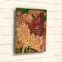 Деревянная картина-раскраска Тропическая бабочка #2