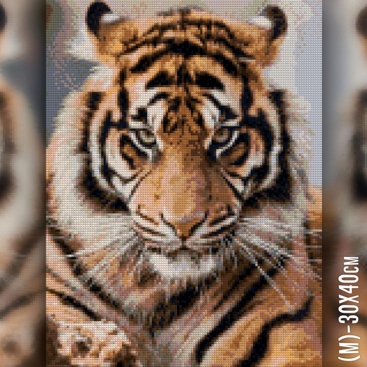 Алмазная вышивка Тигр
