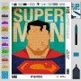 Алмазная вышивка Постер Супермена