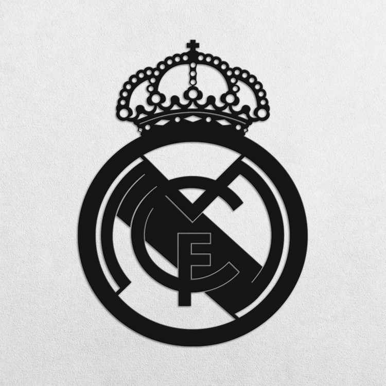 Деревянное Панно FC Real Madrid