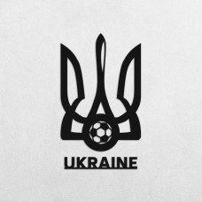 Деревянное Панно Ukraine Football